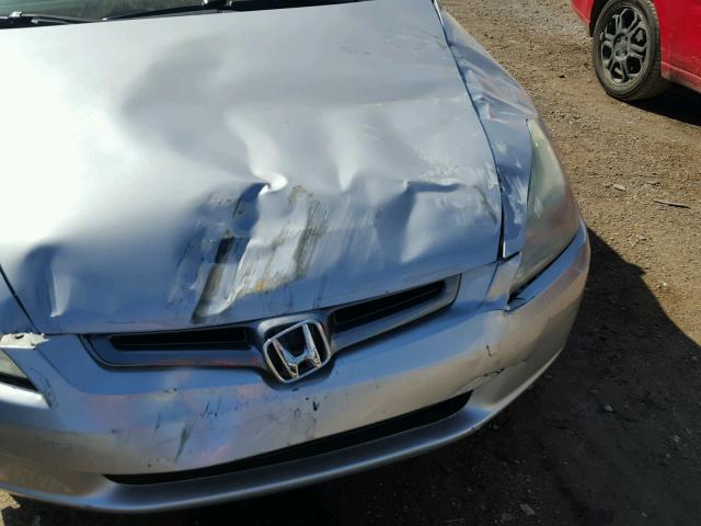 1HGCM56465A139254 - 2005 HONDA ACCORD LX SILVER photo 9