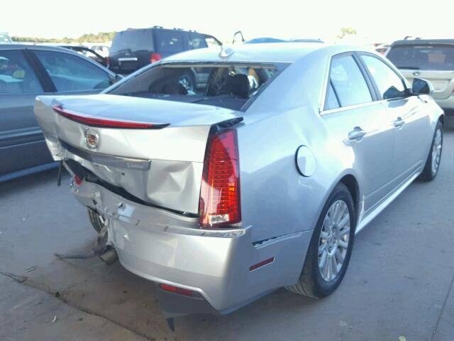 1G6DC5E5XC0119823 - 2012 CADILLAC CTS SILVER photo 4