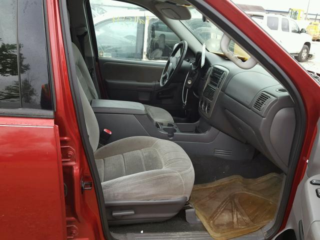 1FMZU73KX5UB75899 - 2005 FORD EXPLORER X RED photo 5