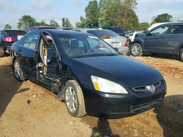 1HGCM66564A073544 - 2004 HONDA ACCORD BLACK photo 1