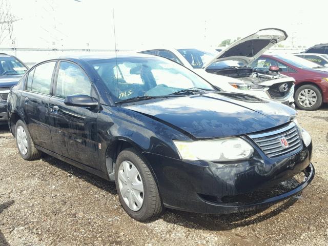 1G8AJ55F76Z149614 - 2006 SATURN ION LEVEL BLACK photo 1