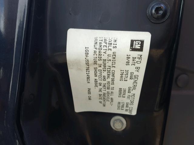 1G8AJ55F76Z149614 - 2006 SATURN ION LEVEL BLACK photo 10