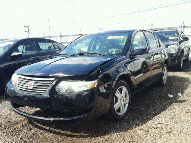 1G8AJ55F76Z149614 - 2006 SATURN ION LEVEL BLACK photo 2