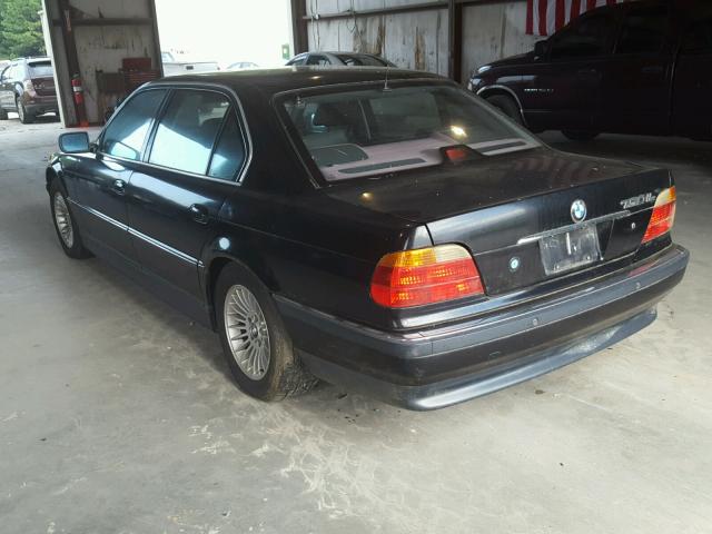 WBAGJ0336XDD73256 - 1999 BMW 750 IL BLACK photo 3