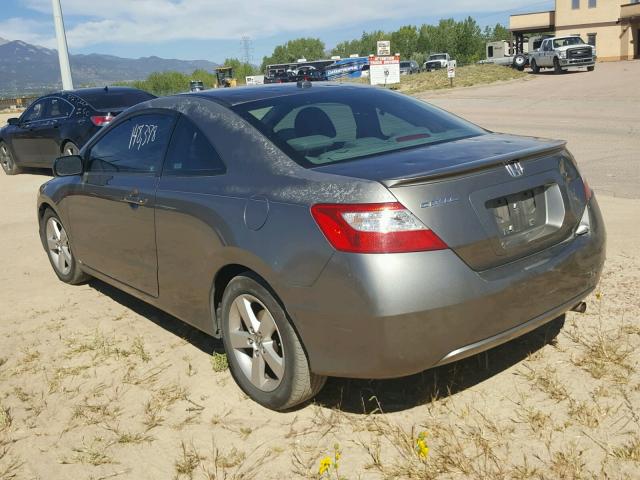 2HGFG12928H509605 - 2008 HONDA CIVIC EXL 灰色 照片 3