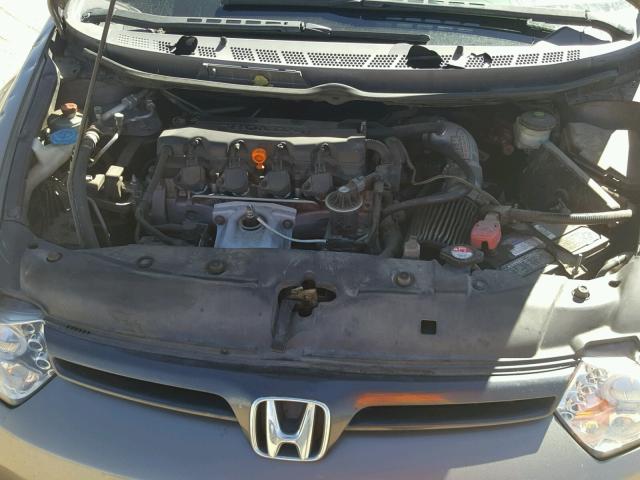 2HGFG12928H509605 - 2008 HONDA CIVIC EXL 灰色 照片 7