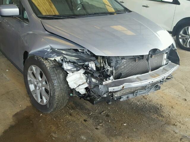 JM3ER29L270164159 - 2007 MAZDA CX-7 SILVER photo 9