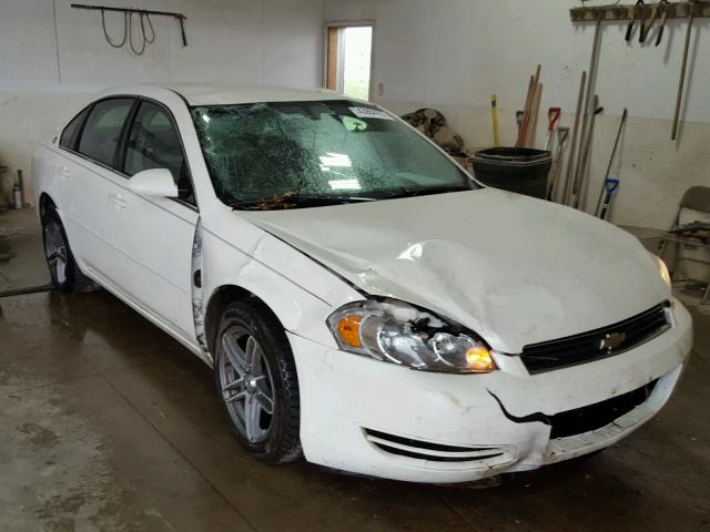 2G1WT58K279209284 - 2007 CHEVROLET IMPALA LT WHITE photo 1