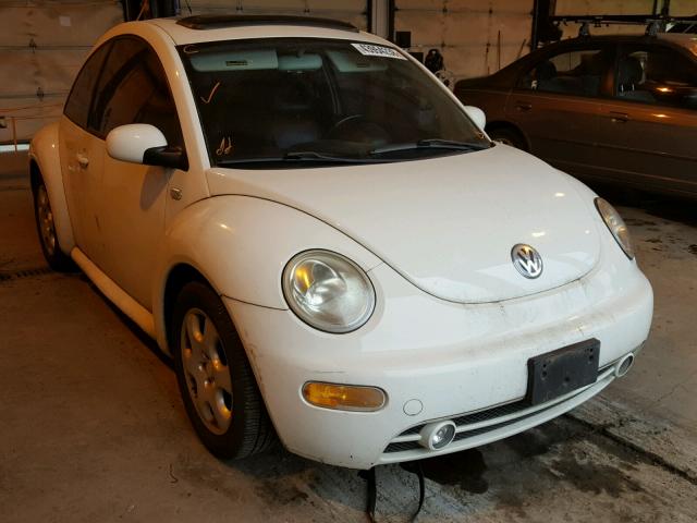 3VWCP21CX2M421928 - 2002 VOLKSWAGEN NEW BEETLE თეთრი ფოტო 1