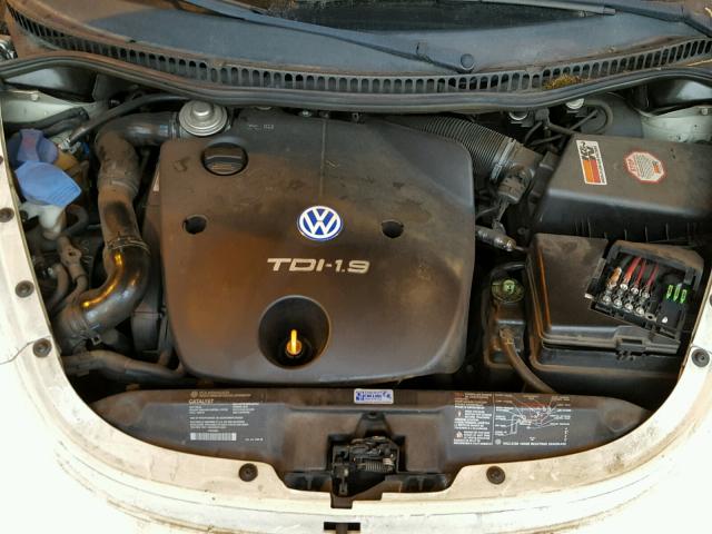 3VWCP21CX2M421928 - 2002 VOLKSWAGEN NEW BEETLE თეთრი ფოტო 7