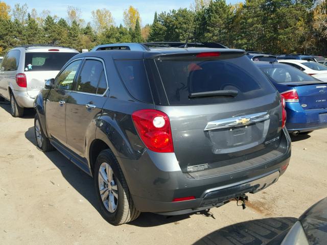 2GNALFEC3B1260800 - 2011 CHEVROLET EQUINOX GRAY photo 3