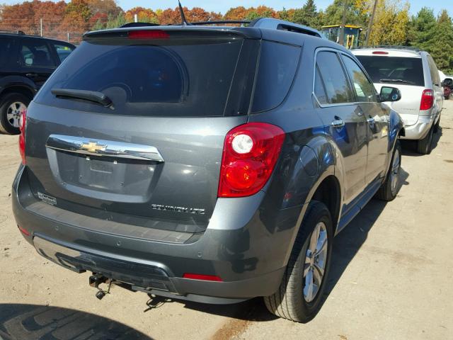 2GNALFEC3B1260800 - 2011 CHEVROLET EQUINOX GRAY photo 4