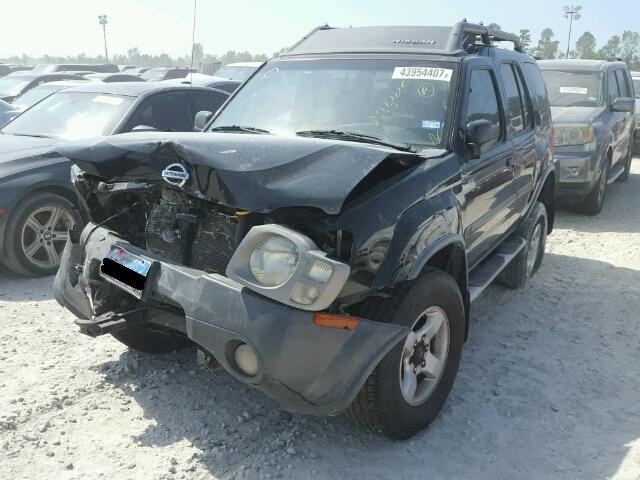 5N1ED28T84C648299 - 2004 NISSAN XTERRA XE BLACK photo 2