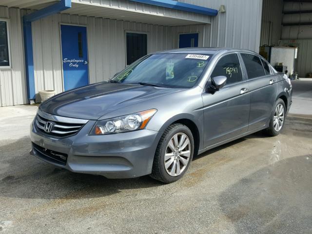 1HGCP2F80CA217873 - 2012 HONDA ACCORD EXL GRAY photo 2