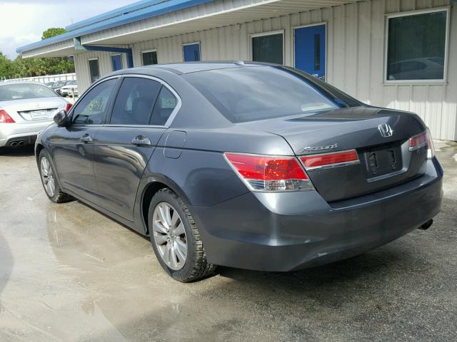 1HGCP2F80CA217873 - 2012 HONDA ACCORD EXL GRAY photo 3