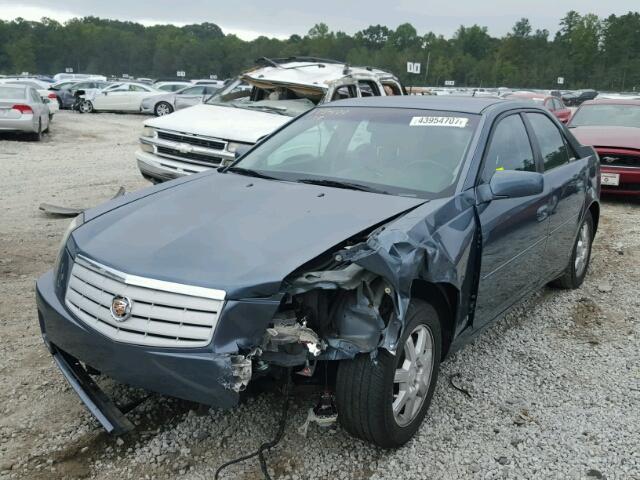 1G6DP577760180280 - 2006 CADILLAC CTS HI FEA BLUE photo 2