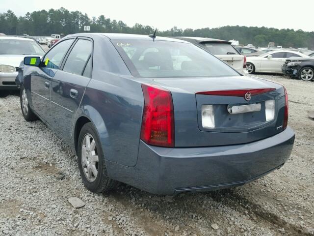 1G6DP577760180280 - 2006 CADILLAC CTS HI FEA BLUE photo 3