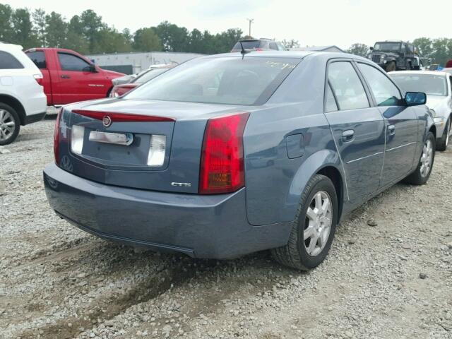 1G6DP577760180280 - 2006 CADILLAC CTS HI FEA BLUE photo 4