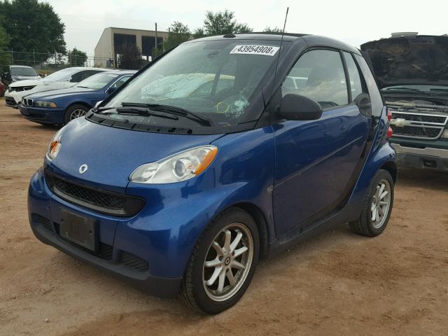 WMEEK31X88K108252 - 2008 SMART FORTWO PAS 蓝色 照片 2