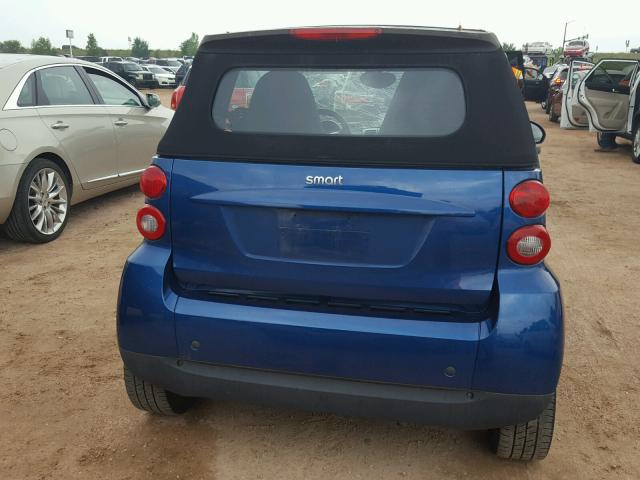 WMEEK31X88K108252 - 2008 SMART FORTWO PAS 蓝色 照片 6