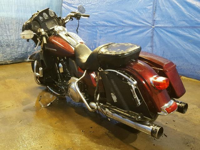 1HD1KKL14FB611918 - 2015 HARLEY-DAVIDSON FLHTKL ULT MAROON photo 3