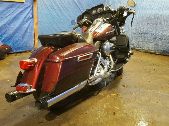 1HD1KKL14FB611918 - 2015 HARLEY-DAVIDSON FLHTKL ULT MAROON photo 4