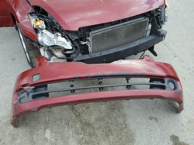 1N4AL21E07N416389 - 2007 NISSAN ALTIMA RED photo 9