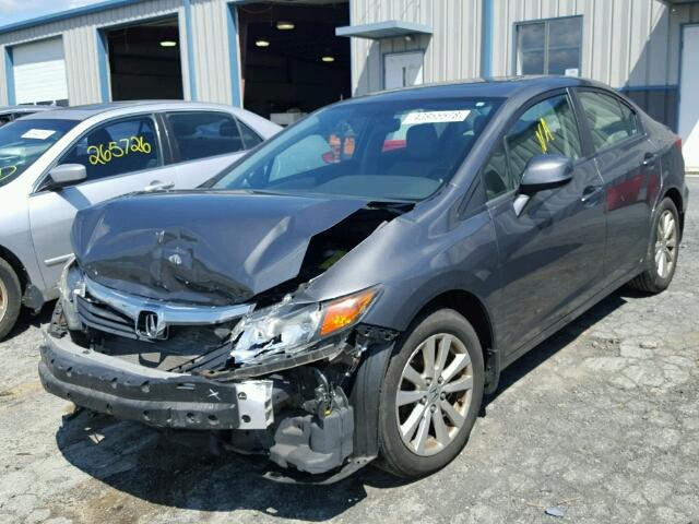 19XFB2F97CE308039 - 2012 HONDA CIVIC EXL 灰色 照片 2