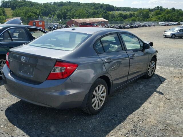 19XFB2F97CE308039 - 2012 HONDA CIVIC EXL 灰色 照片 4