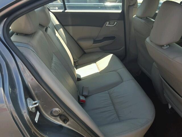 19XFB2F97CE308039 - 2012 HONDA CIVIC EXL 灰色 照片 6