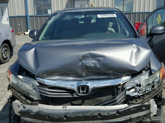 19XFB2F97CE308039 - 2012 HONDA CIVIC EXL 灰色 照片 7