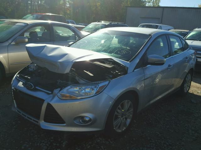 1FAHP3H24CL368194 - 2012 FORD FOCUS SEL SILVER photo 2