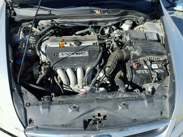 1HGCM56796A027060 - 2006 HONDA ACCORD EX SILVER photo 7