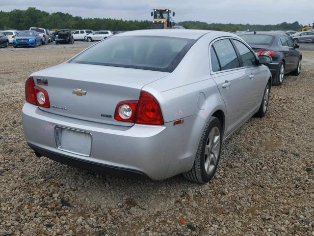 1G1ZC5E04AF273423 - 2010 CHEVROLET MALIBU 1LT SILVER photo 4