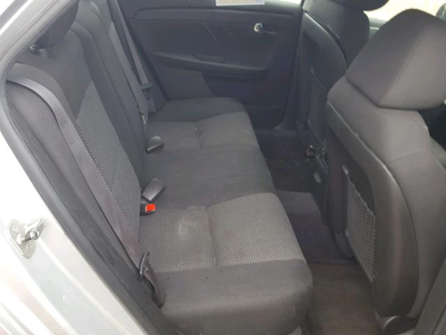 1G1ZC5E04AF273423 - 2010 CHEVROLET MALIBU 1LT SILVER photo 6