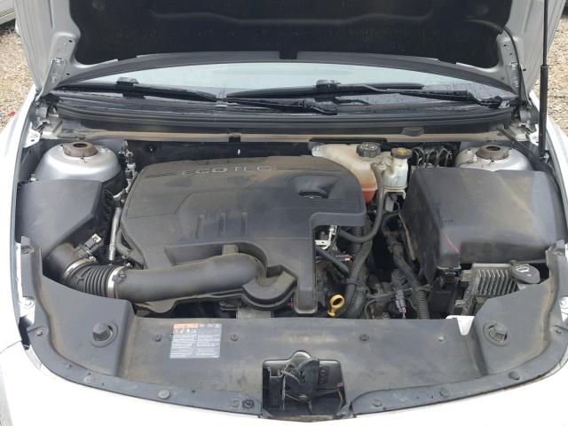1G1ZC5E04AF273423 - 2010 CHEVROLET MALIBU 1LT SILVER photo 7