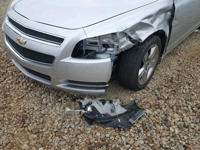 1G1ZC5E04AF273423 - 2010 CHEVROLET MALIBU 1LT SILVER photo 9