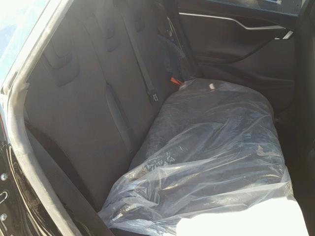 5YJSA1H10EFP33215 - 2014 TESLA MODEL S Սև լուսանկար 6