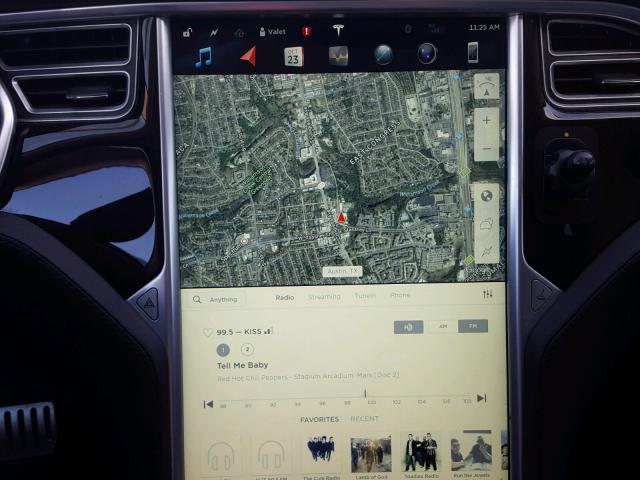 5YJSA1H10EFP33215 - 2014 TESLA MODEL S Սև լուսանկար 9