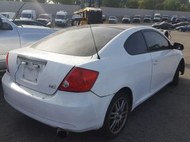 JTKDE177070167733 - 2007 TOYOTA SCION TC WHITE photo 4