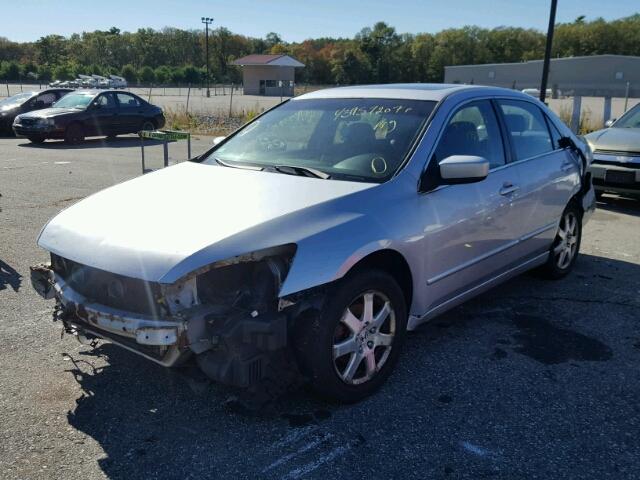 1HGCM66575A052624 - 2005 HONDA ACCORD EX SILVER photo 2