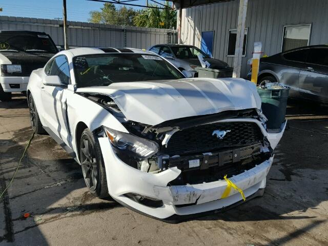 1FA6P8TH6G5277616 - 2016 FORD MUSTANG WHITE photo 1