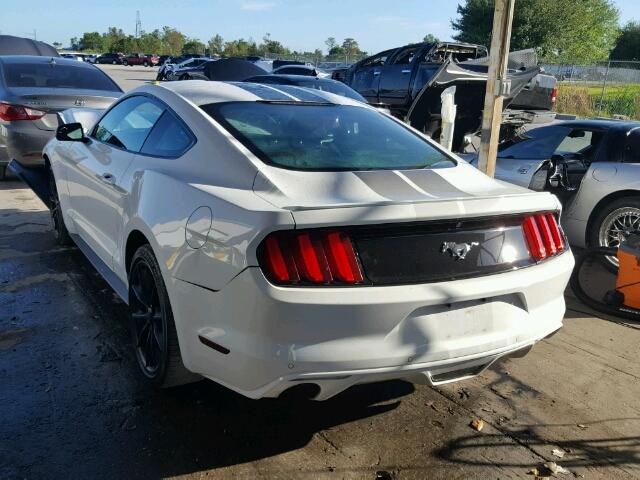 1FA6P8TH6G5277616 - 2016 FORD MUSTANG WHITE photo 3