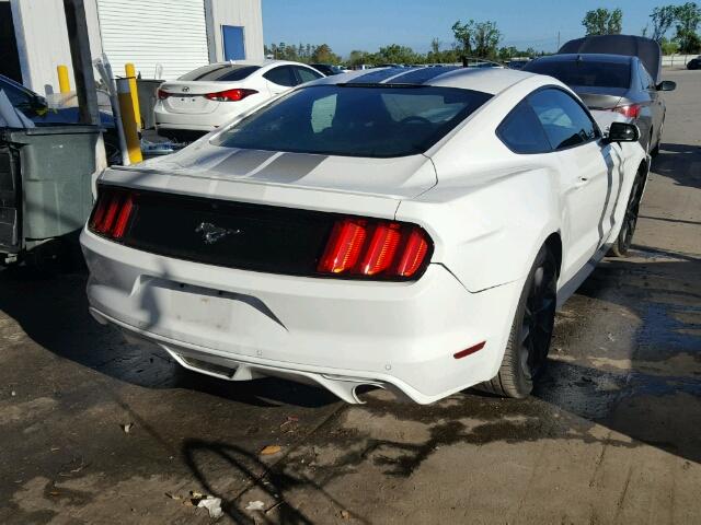 1FA6P8TH6G5277616 - 2016 FORD MUSTANG WHITE photo 4