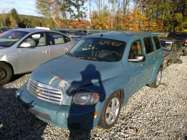 3GNDA13D07S578662 - 2007 CHEVROLET HHR TURQUOISE photo 2