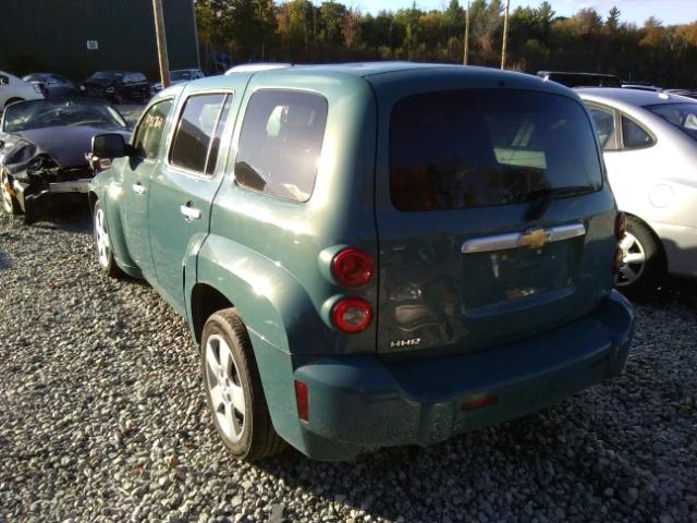 3GNDA13D07S578662 - 2007 CHEVROLET HHR TURQUOISE photo 3