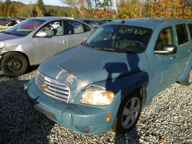 3GNDA13D07S578662 - 2007 CHEVROLET HHR TURQUOISE photo 9