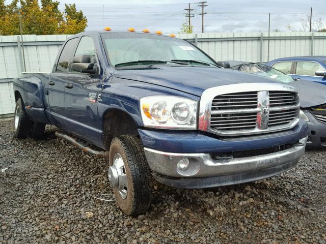 3D7MX48A08G109881 - 2008 DODGE RAM 3500 S BLUE photo 1