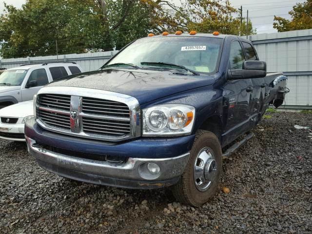 3D7MX48A08G109881 - 2008 DODGE RAM 3500 S BLUE photo 2