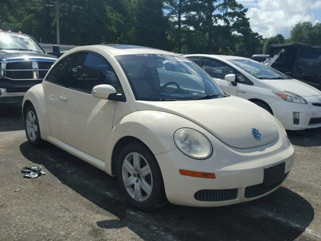 3VWRW31C27M514789 - 2007 VOLKSWAGEN NEW BEETLE Krem foto 1